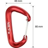 NC1707 Raudonas CARABINER 12KN NILS CAMP