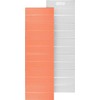 Nils Extreme NC17103 Sulankstomas turistinis kilimėlis su aliuminio pagrindu ir XPE 195 cm oranžinė NILS CAMP