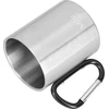 Nils Extreme NC17110 KUBEK KEMPINGOWY Z KARABIŃCZYKIEM 330 ML STAL NIERDZEWNA JUODA NILS CAMP