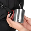 Nils Extreme NC17110 KUBEK KEMPINGOWY Z KARABIŃCZYKIEM 330 ML STAL NIERDZEWNA Raudonas NILS CAMP