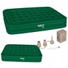 Nils Extreme NC2808 Čiužinys DWUOSOBOWY KING SIZE Žalias + POMPKA ELEKTRYCZNA NILS CAMP