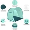 Nils Extreme NC3173 MINT POP UP BEACH TENT NILS