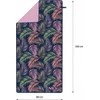 Rankšluostis Nils Camp NCR14 JUNGLE MICROFIBRE TOWEL 160x80 cm NILS