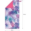 Rankšluostis NCR14 PINEAPPLE MICROFIBRE TOWEL 160x80 cm NILS CAMP