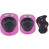 H210 SIZE L Juodas-Rožinis PROTECTORS SET NILS EXTREME