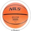 Nils Extreme NPK252 PIŁKA krepšiniui ORANŽINĖ GOAT 5 NILS