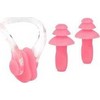 Rožinė NQAW30 Rožinis SILICONE SWIMMING SET EAR AND NOSE PLUGS NILS AQUA