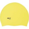 Nils Extreme NQC SOLID COLOR Geltonas SILICONE SWIMMING CAP DOTS NILS AQUA