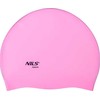 Rožinė NQC SOLID COLOR PK02 LIGHT Rožinis SILICONE SWIMMING CAP NILS AQUA