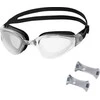 NQG180MAF Juodas SWIMMING GOGGLES NILS AQUA