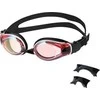NQG550MAF Juodas/ RAINBOW SWIMMING GOGGLES NILS AQUA