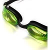 NQG600AF Juodas/ Žalias SWIMMING GOGGLES NILS AQUA
