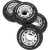 Nils Extreme PU 64x24 82A juodas matinis ratas (4 vnt.)