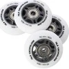 Nils Extreme PU 70x24 82A BALNINĖ (4 vnt.) + ABEC- 9 (8 vnt.) NILS EXTREME