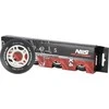 Nils Extreme PU 70x24 82A juodas matinis ratas (4 vnt.)