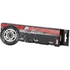 Nils Extreme PU 70x24 82A Juodas MEDŽIAGA (4 vnt) + ABEC- 9 (8 vnt) NILS EXTREME