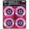 PU Juodas N ABEC-9 rinkinys Nils Extreme
