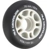 Nils Extreme PU 76x24 82A juodas matinis ratas (4 vnt.)