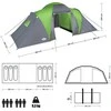 Nils Extreme Turistinė palapinė NC6031 CAMPING TENT HIGHLAND NILS CAMP