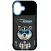 „Nimmy Cool&Cute 2.0“ vilko formos dėklas, skirtas „iPhone 17“ - Juodas