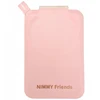 Dėklas Magnetic phone wallet stand Nimmy New Big-Eye Cute Pets 2.0 Cat rožinės spalvos