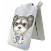 Dėklas Magnetinis telefono piniginės laikiklis Nimmy New Big-Eye Cute Pets 2.0 Dog pilkos spalvos