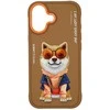 Dėklas Nimmy Glasses Cool nag iPhone 17 Case - rusvai gelsvas