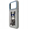 „Nimmy Glasses Cool“ dėklas, skirtas „iPhone 17 Pro“ – pilkas