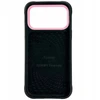 „Nimmy Glasses“ stilingas katino formos dėklas, skirtas „iPhone 17 Pro“ – juodas