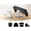 JYS Padėklas Stovas Stativas Nintendo Switch 2 ROG Ally Steam Deck PS Portal JYS-X155 Baltas (SB11126)