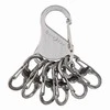 Raktų juosta Nite Ize KeyRack + 6x mikro karabino nerūdijantis plienas (KLK-11- R3)