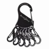 Breloczek Nite Ize KeyRack + 6x micro karabińczyk nerūdijantis plienas juoda (KRS-03-01)