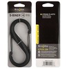 Niteize Nite Ize S-Biner Dual #6 kabliukas, juodas plastikas (SBP6-03-01BG)