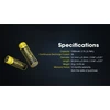 Nitecore NL1410 baterijos techninių duomenų apžvalga