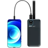 PORT CONNECT Išorinis USB-C akumuliatorius su integruota lempute | 30000 mAh | Mėlyna