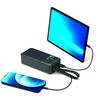 PORT CONNECT Išorinis USB-C akumuliatorius su integruota lempute | 30000 mAh | Mėlyna