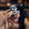 Nitecore TINI3 Žibintuvėlis-raktų pakabukas, 600 lm, 90 m, OLED ekranas, 330 mAh, USB-C, IP54, pilkos spalvos