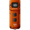 Nitecore TUP2 Žibintuvėlis-raktų pakabukas, 1200 lm, 125 m, OLED ekranas, 1300 mAh, USB-C, IP54, oranžinės spalvos
