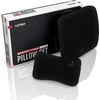 Žaidimų kėdės pagalvėlių rinkinys Nitro Concepts Memory Foam Pillow Set, Juoda