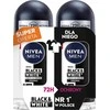 Nivea NIVEA DEO roll-onas_duo vyrams B&W Inv.Origin 2x50 ml