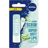 Nivea Caring Scrub Super Soft Lips, 4,8 g