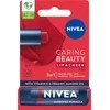 Nivea Caring Beauty Lip &amp; Cheek Raudona, 4,8 g
