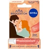 Nivea „Bridgerton Edition Penelope&Colin“ maitinamieji lūpų dažai „Peach Tea“ 4,8 g