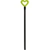 Nlle Profi Brush Style Handle Love 131,2cm assorted, lime žalias/light mėlynas/oranžinis/lilac
