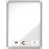 Nobo magnetinė išorinė stiklinė vitrina Nobo 9xA4, balta