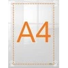 Nobo Premium A4 akrilinis rėmelis su siurbtukais