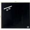 Nobo maža magnetinė stiklo lenta su sauso trynimo paviršiumi, 300 x 300 mm juoda