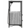 Šalia lovos spintelė 2 pcs Pilkas Sonoma 40 x 31 x 60 cm