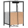 Šalia lovos spintelė 2 pcs Pilkas Sonoma 40 x 31 x 60 cm