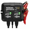 Noco GENIUS2X2 4A 2 bankų akumuliatorių įkroviklis